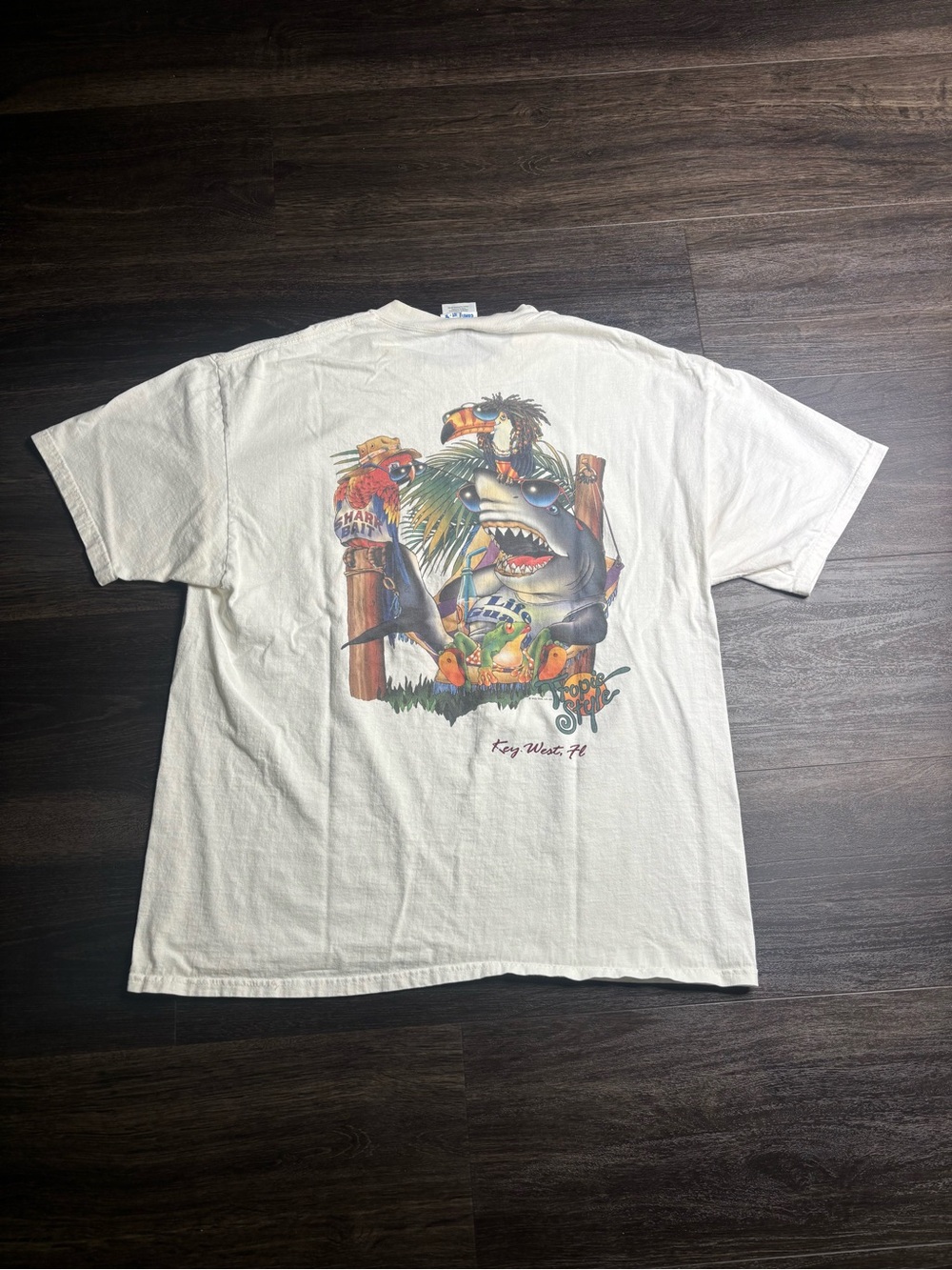 Vintage Key West Florida Tropic Style Tshirt